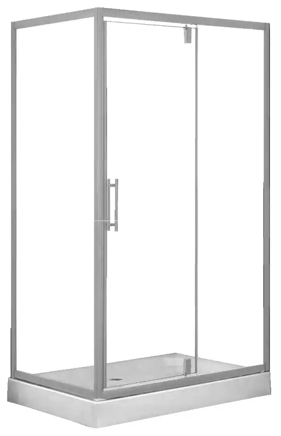 Душевой уголок Loranto SUNWAY 120х80 CS-6128C 120, стекло Прозрачное, профиль Хром фото 1