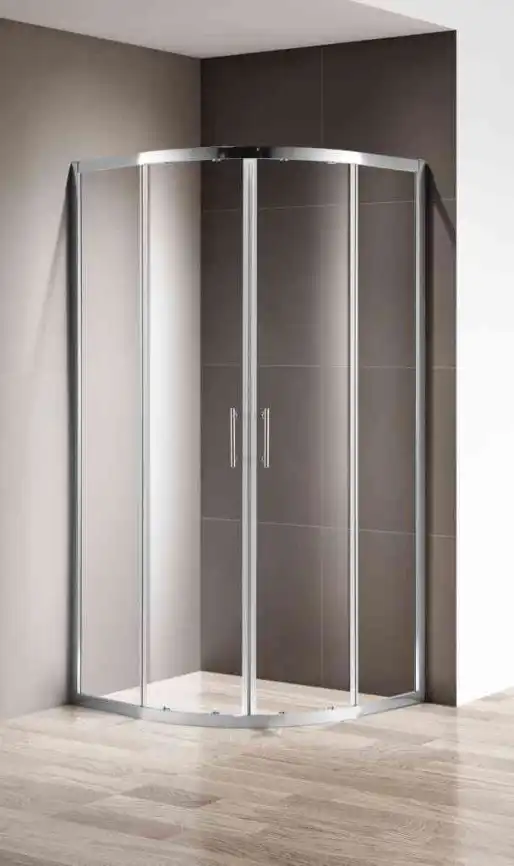 Душевой уголок CEZARES MOMENTO-R-2-90-C-Cr профиль Хром стекло Прозрачное фото 1