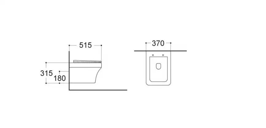 Унитаз с инсталляцией SET AQUATEK АМАДЕО с сиденьем микролифт без клавиши смыва фото 6