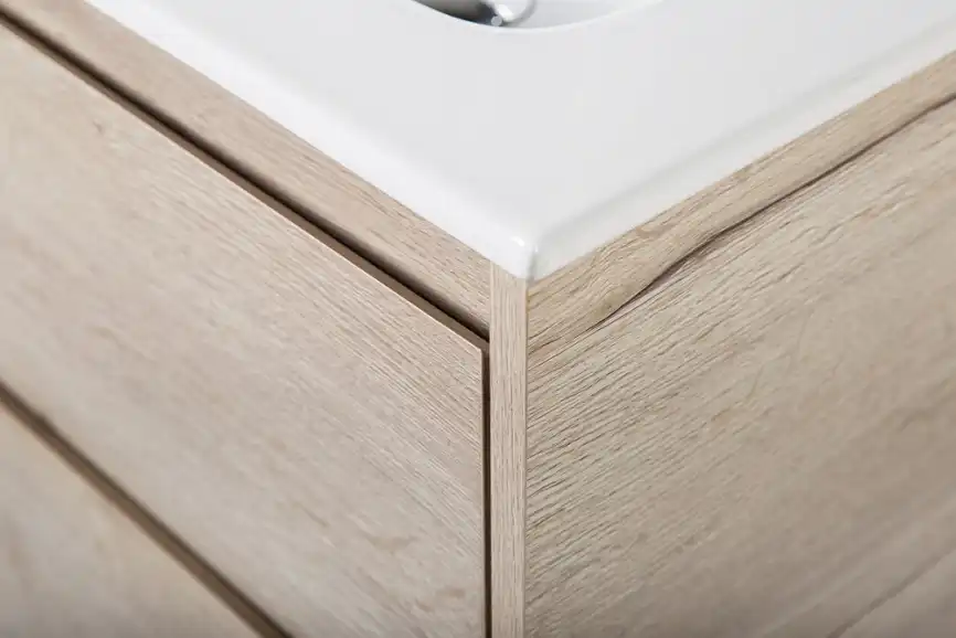 Тумба под раковину BelBagno KRAFT-600-2C-SO-RGB подвесная Rovere Galifax Bianco фото 7