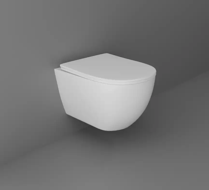 Подвесной унитаз Aquatek Европа AQ1900-00 безободковый, с сиденьем микролифт, Белый фото 7