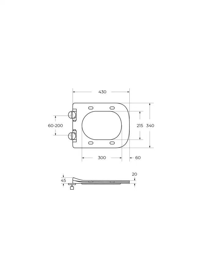 Унитаз подвесной BelBagno KRAFT-TOR BB7106CH-TOR/SC безободковый с сиденьем и смывом TORNADO фото 19