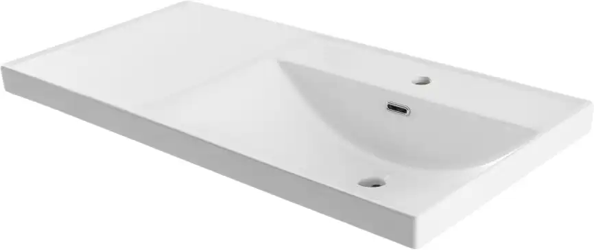 Раковина Aquanet Side 100 правая, 347437 фото 8