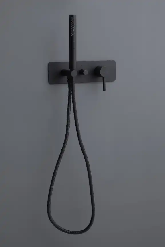 Смеситель для душа Allen Brau Priority 5.31009-31 встраиваемый, с внутренней частью, Черный матовый фото 10