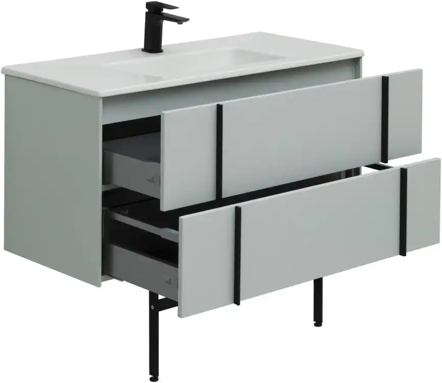 Тумба под раковину Allen Brau Reality 100 1.32007.PWM папирус матовый фото 33