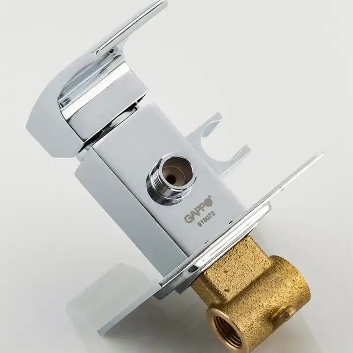 Гигиенический душ со смесителем Gappo G7207-1 встраиваемый, Хром фото 6