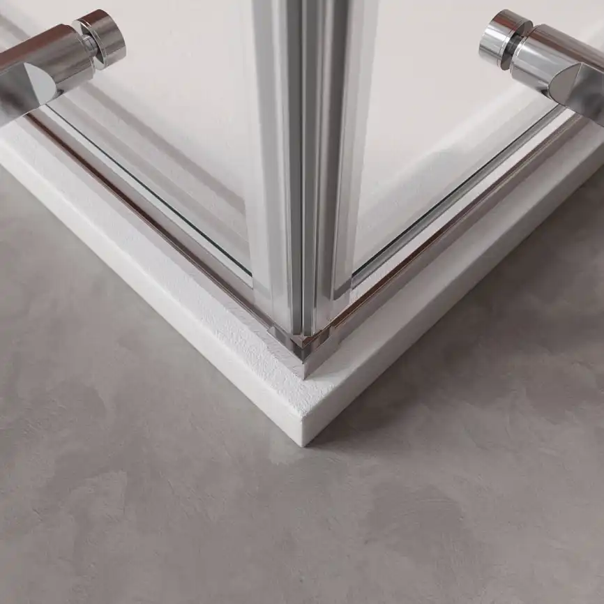 Душевой уголок Cezares LINER-AH-2-120/90-C-Cr-L стекло Прозрачное, профиль Хром фото 4