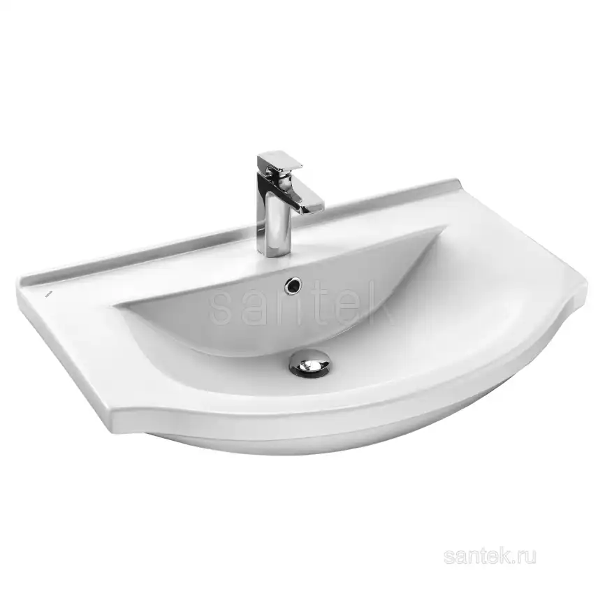 Раковина Santek Эльбрус 80 отверстие под смеситель 1WH109653 фото 1