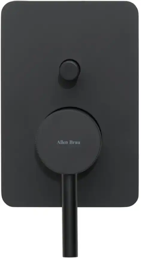 Смеситель для душа Allen Brau Priority 5.31011-31 встраиваемый, с внутренней частью, Черный матовый фото 4