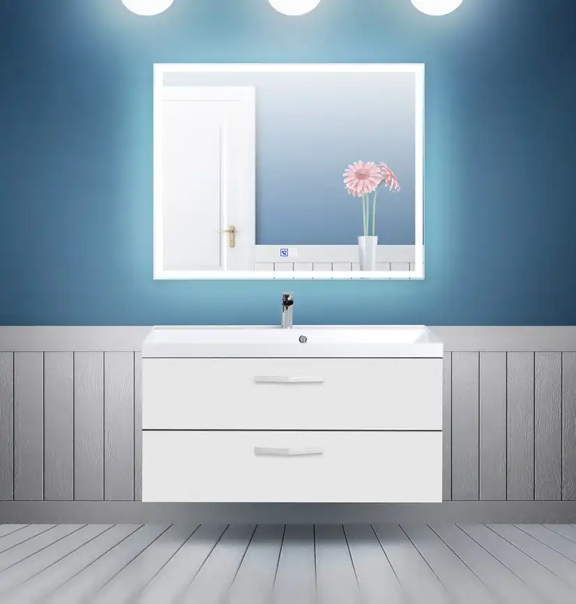 Зеркало BelBagno SPC-GRT 100х80 SPC-GRT-1000-800-LED-TCH-PHONE с подстветкой, сенсорный выключатель фото 8