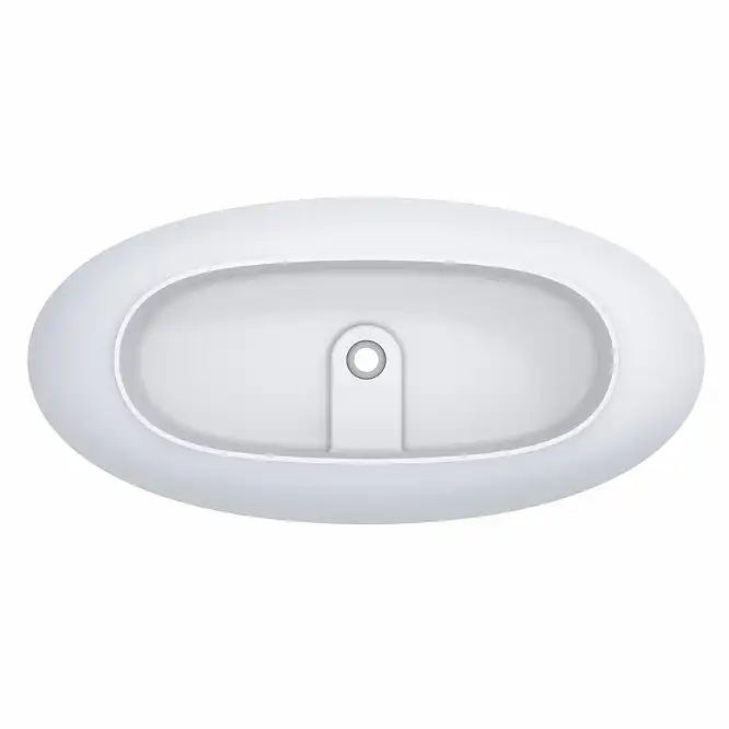 Ванна из литьевого мрамора  Aqua de Marco Caprice 160х80х60 1160WCAPR_GEL, Белая фото 5