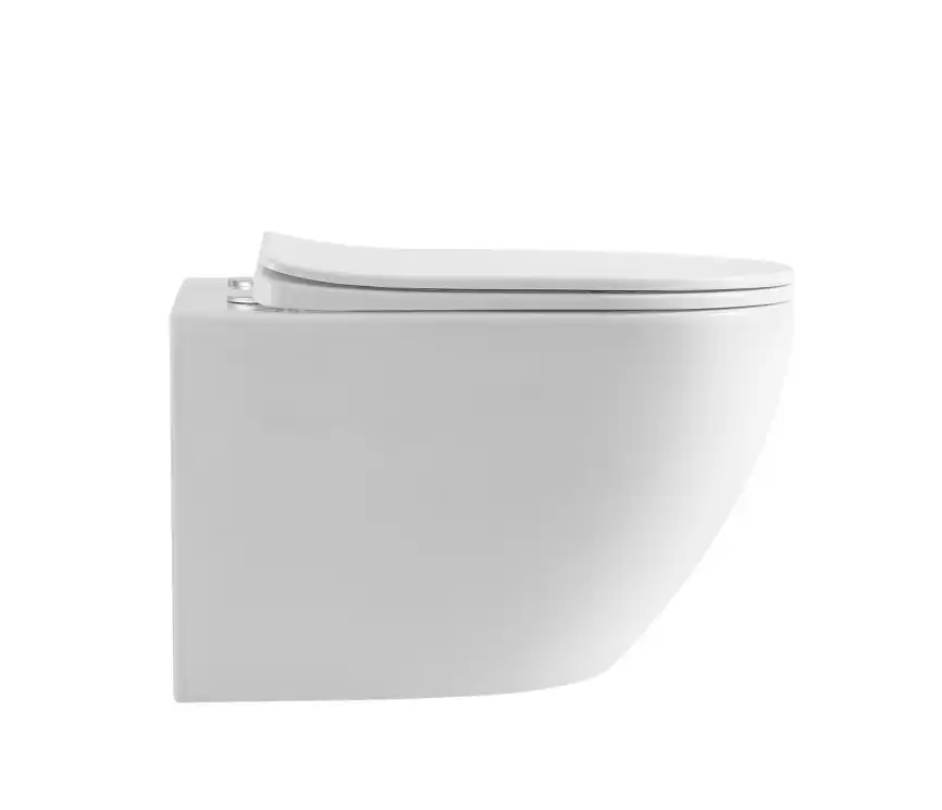 Унитаз подвесной BelBagno MARINO-TOR BB7026CH-TOR/SC безободковый с сиденьем и смывом TORNADO фото 4