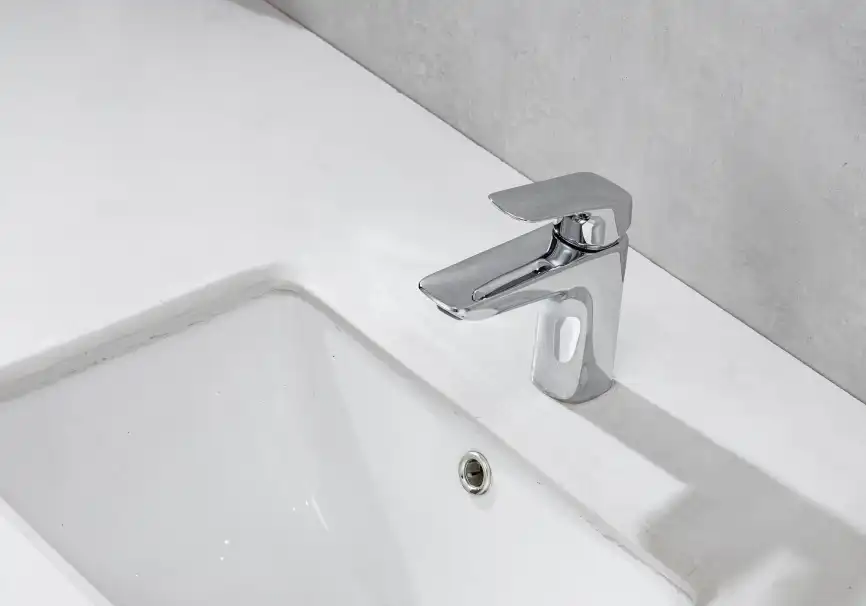 Смеситель для раковины Aquatek Вега AQ1011CR, однорычажный, цвет Хром фото 9