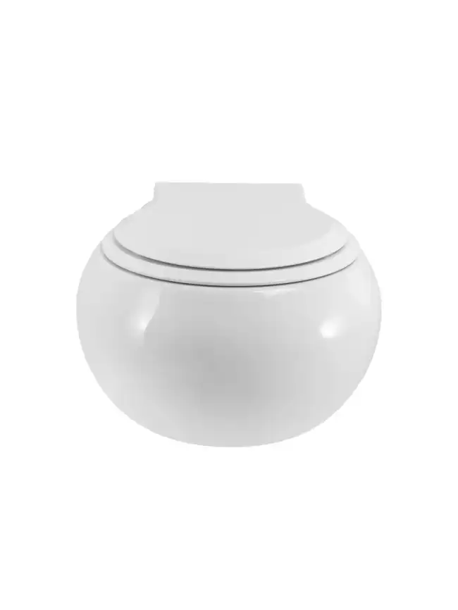 Подвесной унитаз CEZARES GRANDE CZR-308-TH-TOR/SC, со смывом TORNADO, с сиденьем микролифт фото 5