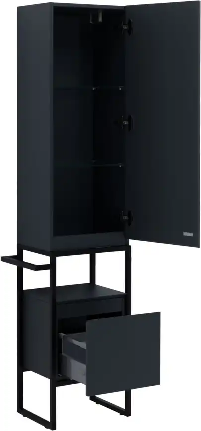 Шкаф-пенал Allen Brau Priority 40 1.31005.AM R антрацит матовый фото 7