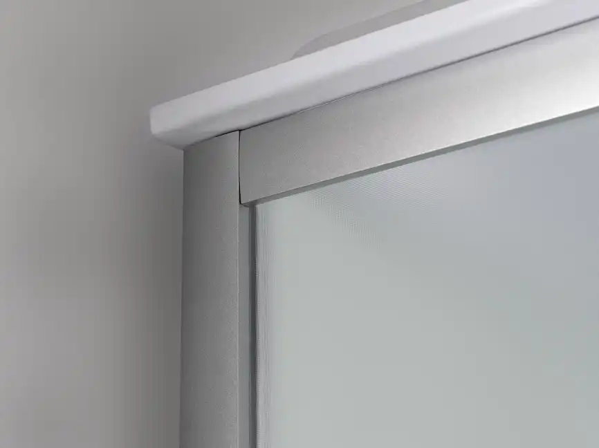 Душевая кабина Loranto 100х80 CS-5180-13L F, низкий поддон, цвет профиля сатин фото 8