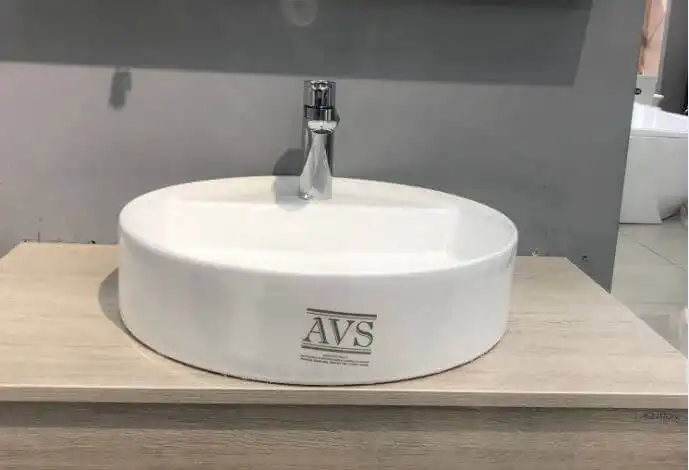 Раковина AVS Вивьен 45x45 белая фото 3