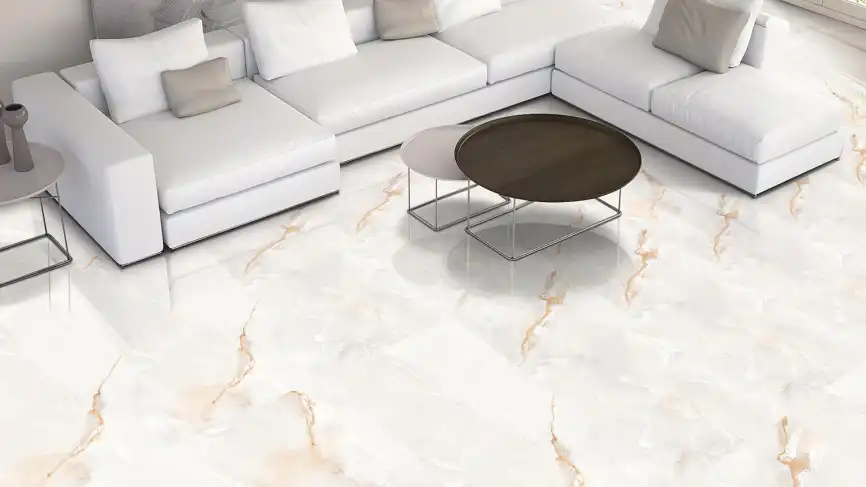 Керамогранит AZARIO ONICE BIANCO 60х120 Glossy (P2040821120G) фото 4