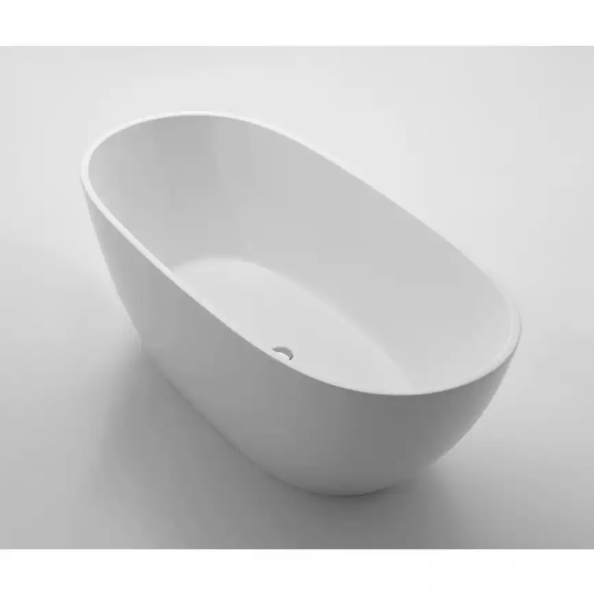 Акриловая ванна без перелива BELBAGNO 150х75 BB81-1500-W0, отдельностоящая, Белая глянцевая фото 1