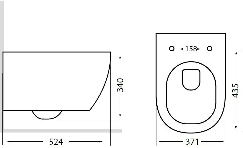 Унитаз подвесной Logan Logan L5W CITY с функцией биде 019100-u-01, белый фото 2