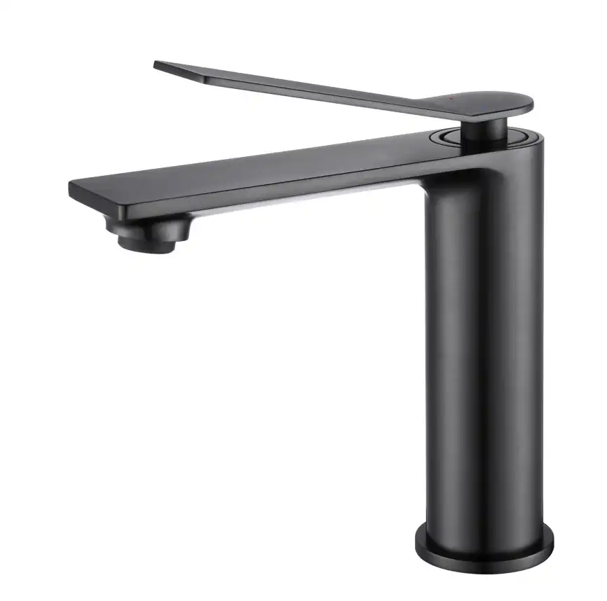 Смеситель для раковины Vincea Verse VBF-2VE1GM однорычажный, вороненая сталь фото 2