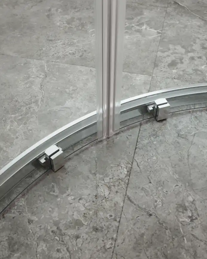 Душевой уголок CEZARES MOLVENO-RH-22-120/110-C-Cr-IV стекло Прозрачное, профиль Хром фото 5