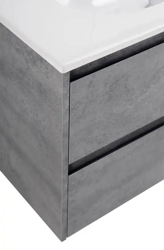 Тумба под раковину BelBagno KRAFT-900-2C-SO-CG подвесная Cemento Grigio фото 8