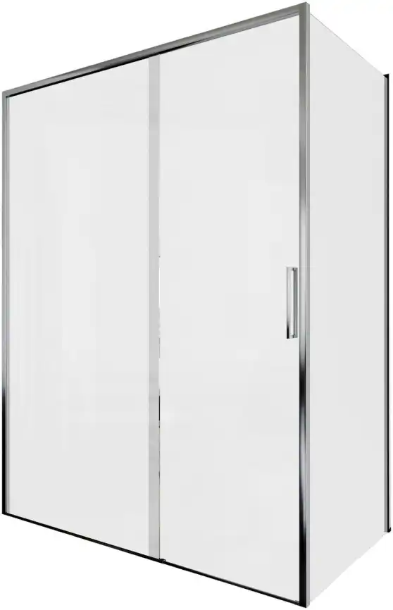 Душевой уголок Aquanet Pleasure Evo 150x100 AE65-150x100-CT профиль хром, прозрачное стекло фото 1