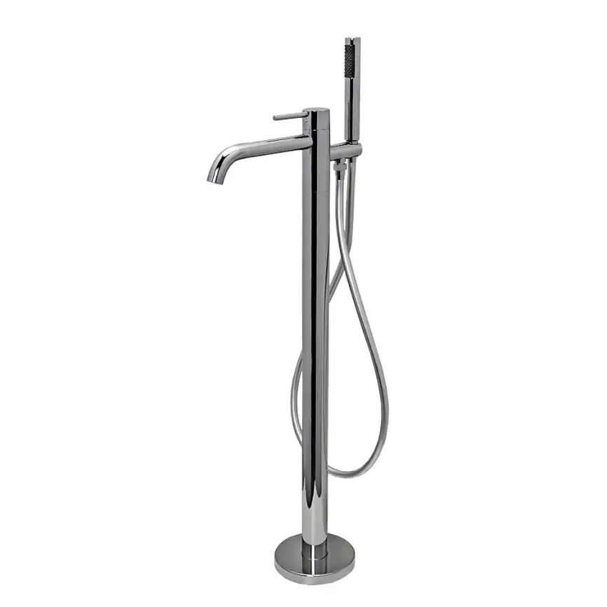 Смесители для ванны AVS Slimmer 811-112-CR напольный, хром фото 5