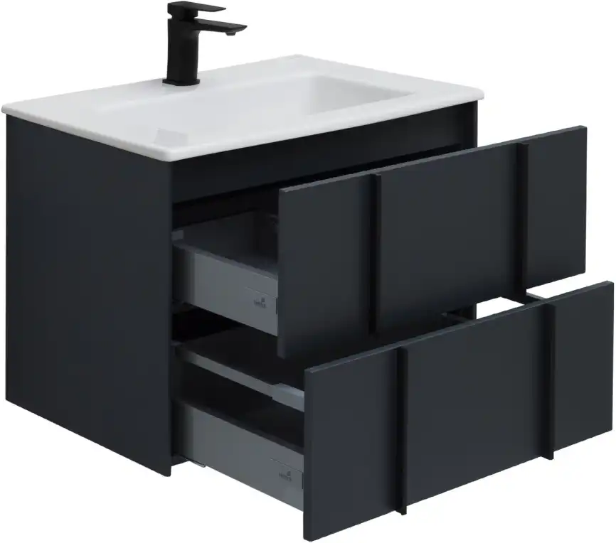 Тумба под раковину Allen Brau Reality 70 1.32004.AM антрацит матовый фото 4