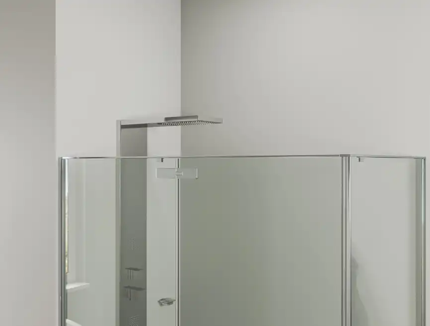 Душевой уголок Allen Brau Fantasy 100x100 3.11002-00 хром фото 4