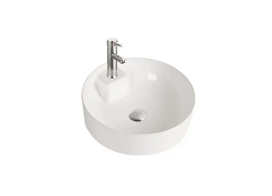 Раковина накладная Aquatek Европа 40,5х40,5х14 AQ5212-00, Белая фото 1