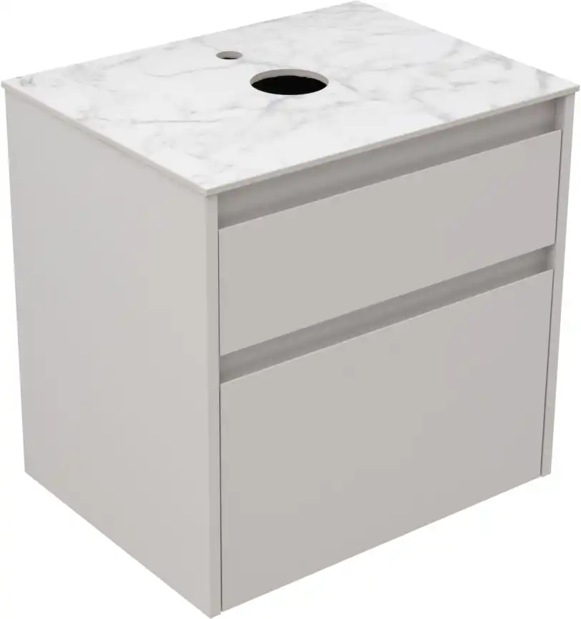 Тумба под раковину Aquanet Nova Lite 2.0 60 бежевый, 346322 фото 5