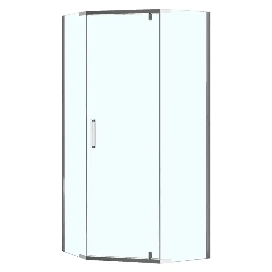 Душевой уголок Loranto Neo 90х90 CS-22108, стекло Прозрачное, профиль Серебро фото 1