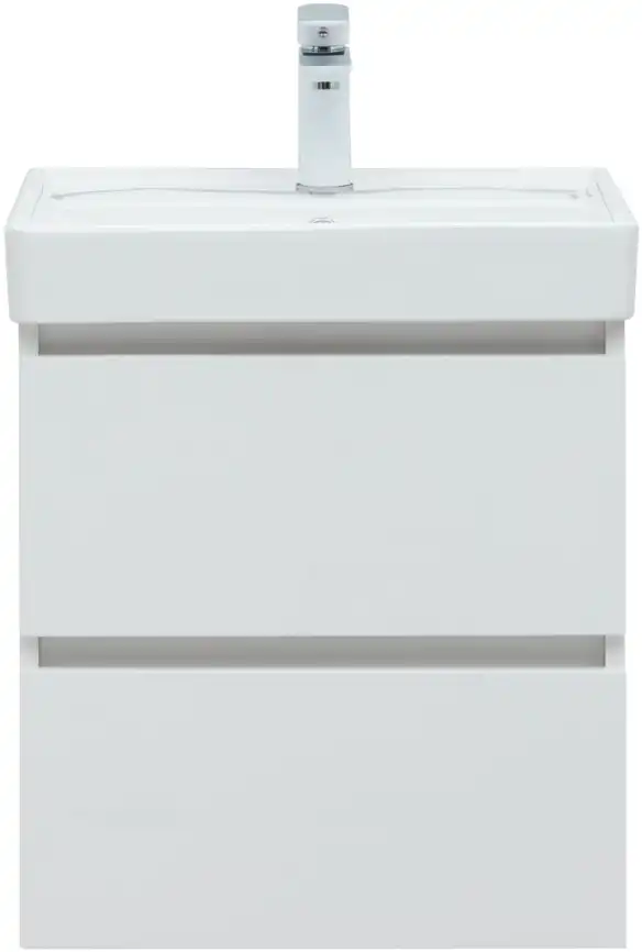 Тумба под раковину Aquanet Вега 50 (2 ящика) 308332 фото 8