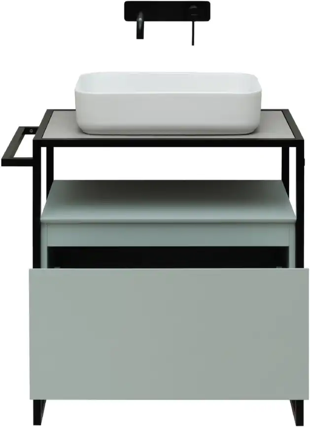 Тумба под раковину Allen Brau Priority 70 1.31001.PWM папирус матовый фото 5