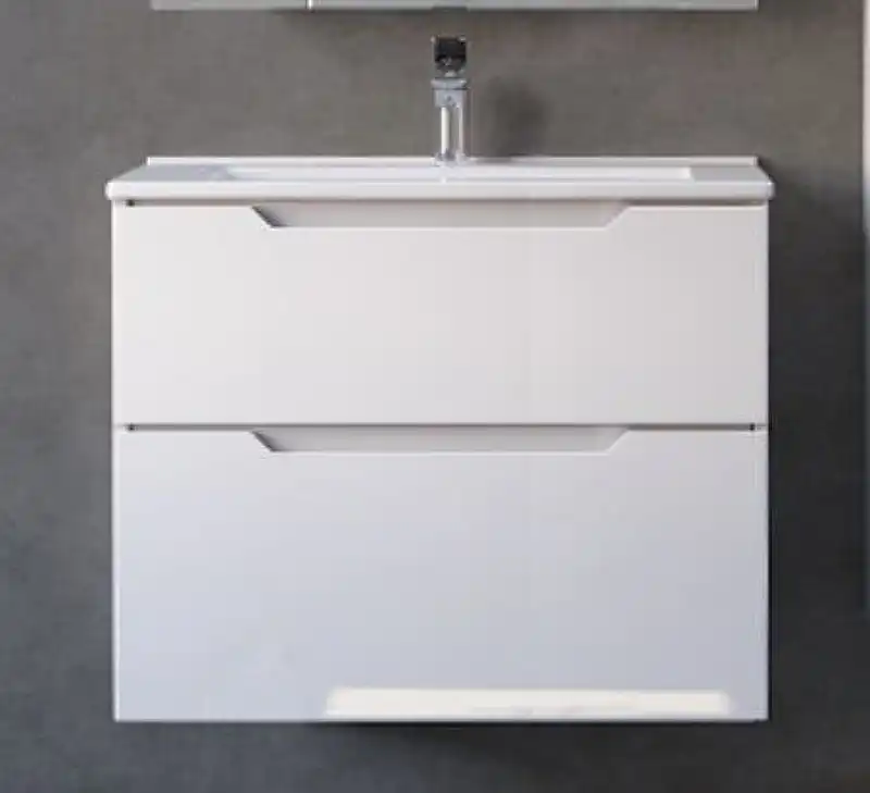 Тумба под раковину Jorno SLIDE 65 Sli.01.65/P/W Белая фото 2