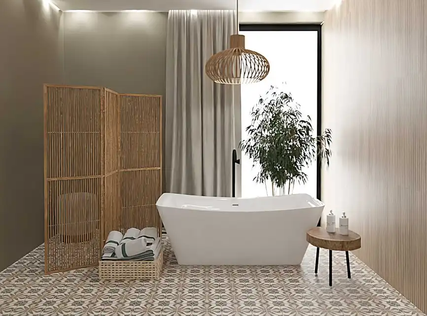 Акриловая отдельностоящая ванна Aquatek Верса 178х80 см, AQ-4880 , белая глянцевая фото 5