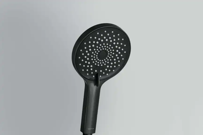 Душевая лейка Aquatek Лугано AQ2201MB, Черный матовый фото 4