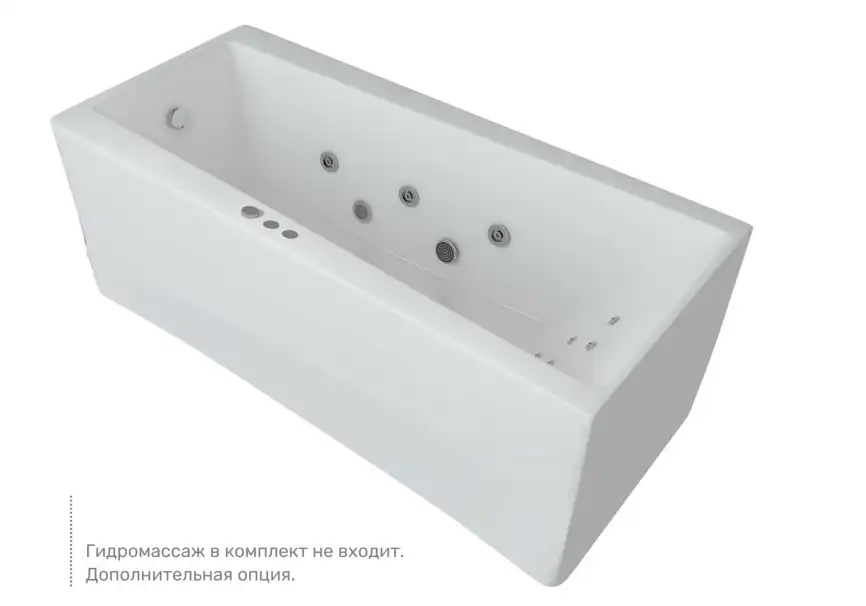 Акриловая ванна Aquatek Либра New 160х70 без панели, каркаса и слив-перелива фото 4