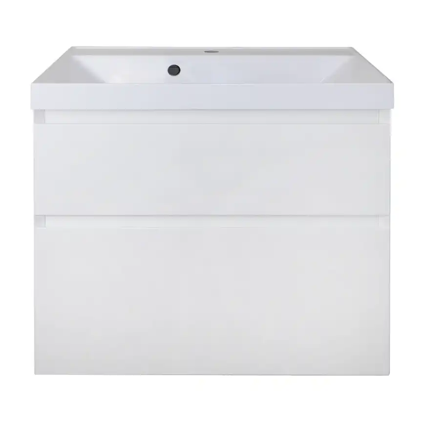 Тумба с раковиной Azario Velluto 70 CS00088602, подвесная, Белая матовая фото 3