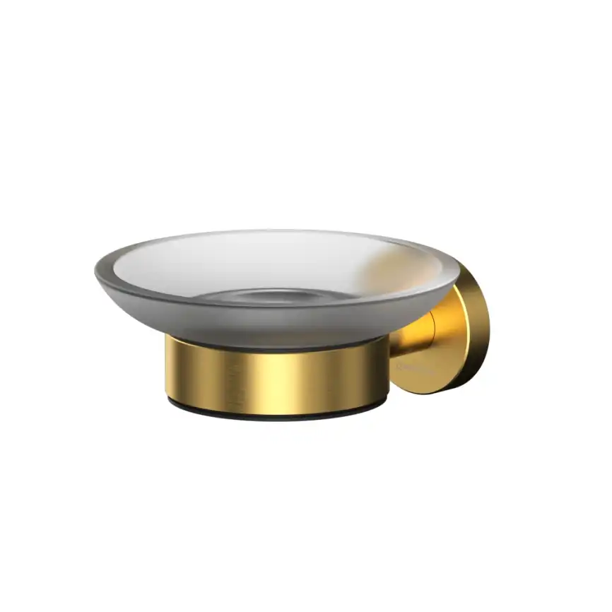 Мыльница Whitecross ERGO gold brushed, ER2220GLB, Золото брашированное фото 1