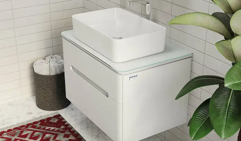 Тумба под раковину Jorno BOSKO 75 Bos.01.75/P/W Белая фото 10