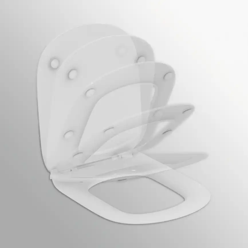 Тонкое сидение и крышка для унитаза Ideal Standard Tesi T352701 фото 2