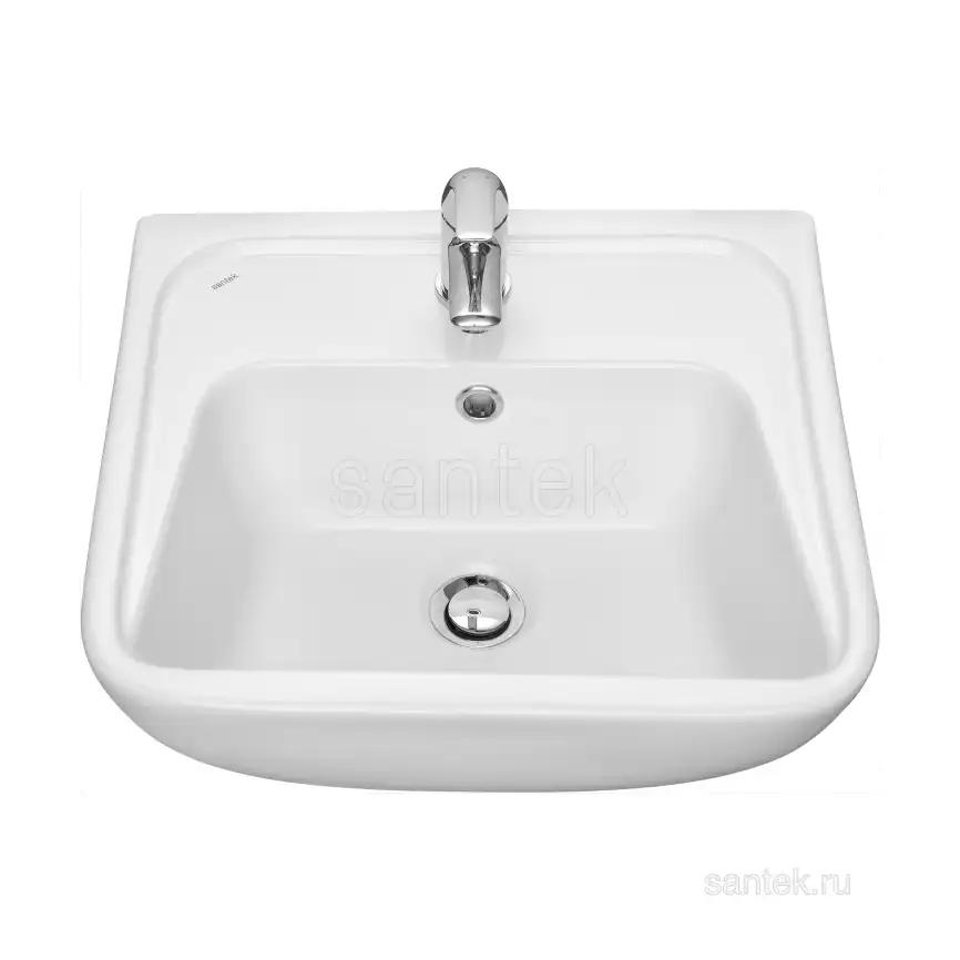 Раковина Santek Лонги 450х420 отверстие под смеситель 1WH501753 фото 2
