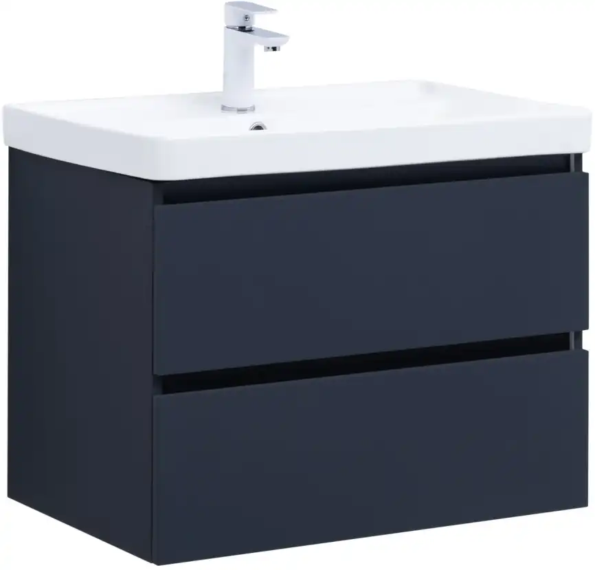 Тумба под раковину Aquanet Вега 2.0 70 маренго, подвесная, 337948 фото 1