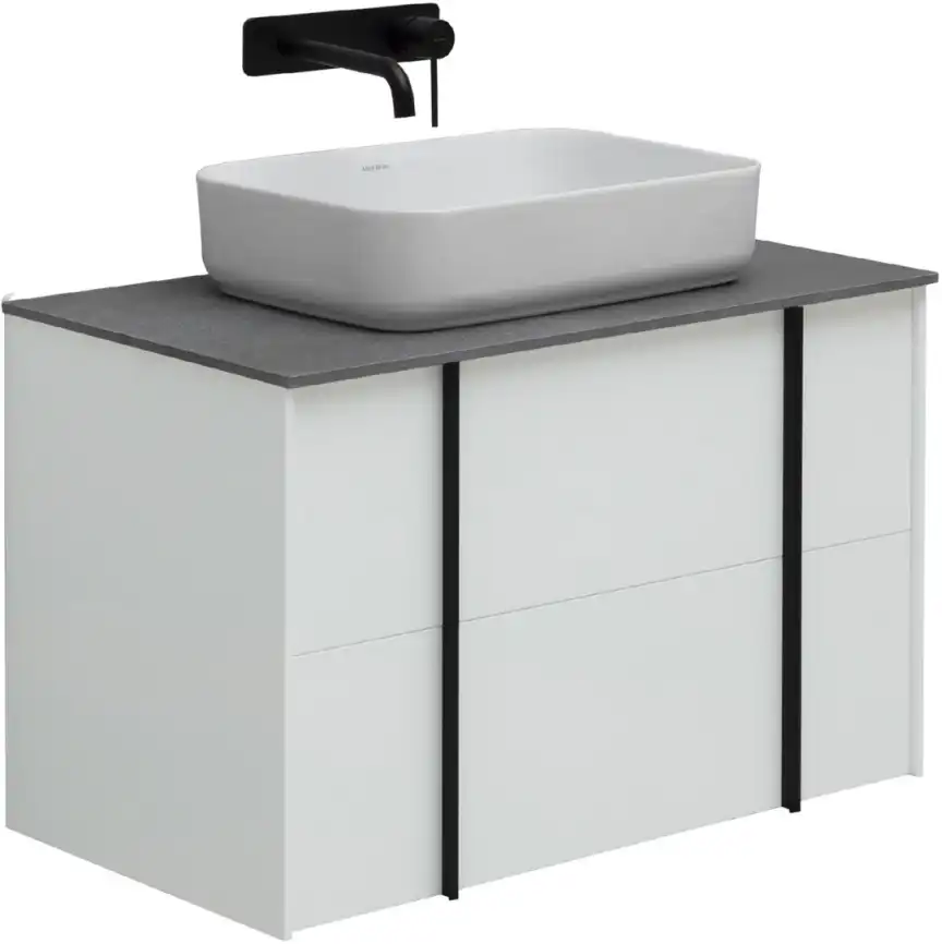 Тумба под раковину Allen Brau Reality 80 1.32005.WM белый матовый фото 16