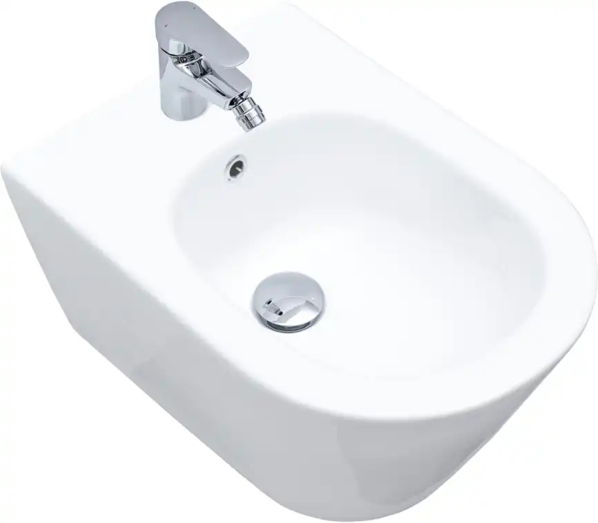 Биде подвесное Aquanet Lake белый фото 3