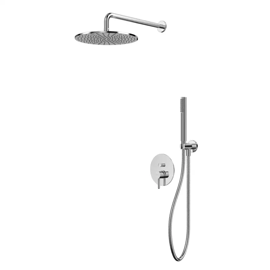 Душевая система для душа WHITECROSS Y chrome YSET04CR, скрытого монтажа, Хром фото 1