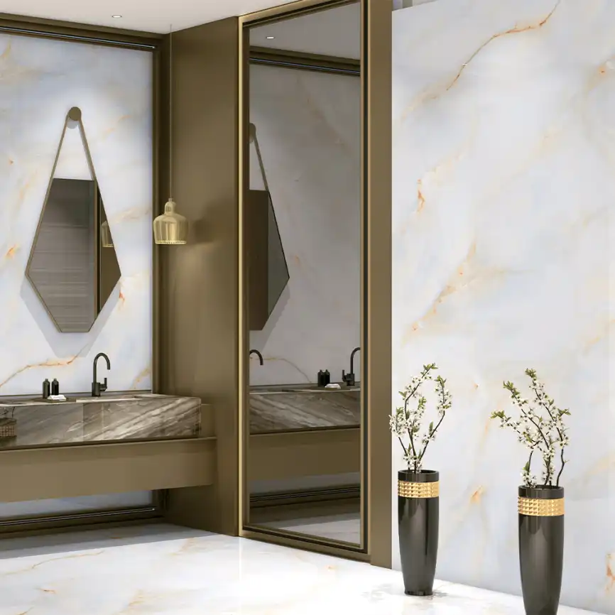 Керамогранит AVS Vermont Sky Blue 60x120 полированный, голубой фото 5